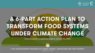Transforming Food Systems under a Changing Climate - Ana Maria Loboguerrero COP24 opening