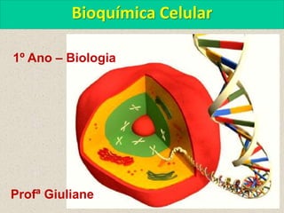 Bioquímica Celular
1º Ano – Biologia
Profª Giuliane
 