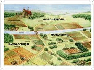 MANSO SENHORIAL




                     MANSO SERVIL



MANSO COMUNAL
 