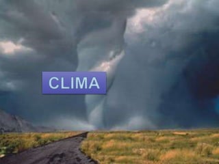 CLIMATOLOGIA
RAMO DA GEOGRAFIA QUE ESTUDA O CLIMA
Sucessão habitual de TEMPOS
Ação momentânea da troposfera
em um determin...