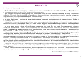 Planos de Curso para o 1º Ano do Ensino Fundamental - 2º Trimestre 2026 ...