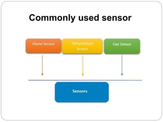 Commonly used sensor
 
