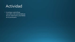 Antibióticos Sulfonamida Penicilina.pptx
