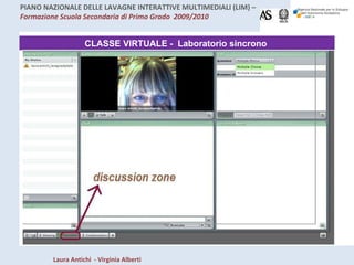 CLASSE VIRTUALE -  Laboratorio sincrono  