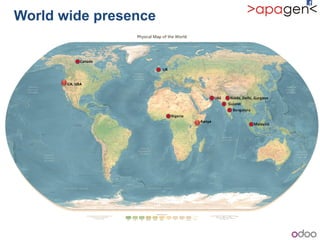 World wide presence
CA, USA
Kenya
 