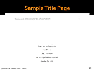 Apa Module Picture Module 1 APA Style | PPT