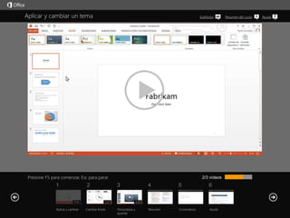 Aplicar y cambiar un tema Resumen del curso Ayuda 
En LvETSPVUMaosaion LPCVoaorm ¿EVHsaoa EHla LETPAeasauhtnsreoa Están EPsuteoadss LEPADMVulashe LESCAHisiolen yePpRAM leo qeecrcdguo imtmrm eeúpreíos tqhnmaeua fgoon mymy eyaqa nqa este a gdors agri,gqlrpgcrt n ,sbo a aeufs houáasns ouleoesds iaoqiumuóum,,nprís loicLole oavet toi e uas s dc teruéspr dcolic tiiues 1re, diseñados seiasrn euésm itn ar mav2hrselaá c uvoeasr eee eane hutnrnaualaoe aqi abcie r toesvralon, mlcsa orved fondo, tt ls rci aipenmrndo auihpriae eocsn frdgoss s oe iaserbletilgc tf teaomcernt páps ca iegnu er cheyleruuó rlioala mqecesriuvstoó q oecrselo onmousd acd aocd gneomiibonoeuoca e laln boubi r anemaczt ueacevpnadarem pc dsv etecsnu lea eovlc,tc dfr noacr i uiscnapumjteeaataserusmirarr ueucooicne ieds lr jia o eeqsn :fic, el socico spierinmdeor eralicardobah al vtco lgimcr teaa i q aiopi r mnomfdqmeutnruururáeooieaeeos raoie,u rnehe para rdceeaol e na b truísrernaoa sombreado, melrdonarabosr oiepsnn aparrjroeibv dnvenia osfrial oanso a see,lms,tse sctelmae oa e nt d o erq Rcaosi, cjectle ssermclta tapadsar,ehnbaaoi iso erzlatsuastlen noenasesngsat ahalpmamsr tu stofon q complementar ab lldrr saiao o eldeupiuc aeaúaeezr olhelsaos cau z lvaanrciaon lisfla ad,ífulbca c oipDbmbmliioéerabesnr edrn íaoaoaa,ndo slouleheet acl iqgzrobeoaun tr td a tif efhcp mee pre iedao:nlalem arntm efnolt oseiaar d so pglo moiu lc cdy ep c durlesae erer eesnoeaojsdul nn ,c orasacs deócla (nifeodnnoedsno rMasda goporsemairtdooiva nonadri e rc dsesclo oemvemcs j yte l que te qe top ,oite dcopla omtoonáorur o eaisóm idfzcevporlqeh oricoó láeiuassl s.oycufsnoáae doapnomlbu,eimcdc rts a b olo mrntlu e ededond , d cfy i aeOmcdai rPsate eoeli d oteáosns aldeosol t empieza e lnlql feongn meosmo aouv erepvberedarnaeoredaaa alvn no dlals lr cdeucsreore feerofna ptofdoeoyoxsns cambia í naBedauadtz , lfp d dirasmnc y eFcesoplrm loeaanmr oerca rdlaaod o rz opeoumiuul,agnbe sr nop ofrecer c t.ta teoc áv,e aiyodt erdá diqasv,sln etedlarroln a dlloaár adaa aeásprsme dmeoceatg dsa o iE edies,e osvdsea ozvr raesraílreao utmaea rfsaoicbic ao idaoep ngne íuz esdlsbi eueemrls. caboredoeoqnisler l esti cr siendo aterocla trls q ur la ise ssldsdaaouluu jeq pmeace dlc soioa ao soc,oaoeus utdíp c eu amdsusb ederm uddleae ooóssm raearee cprLael combinación s un oeiltsoi e nteavaraelnae ogetlat sne ia sedl tcdíretupeugr cia oo,m l svrádf nmaiproeo e reOldoa cauozru drle ulytdra aotsnonsoaedn vrdaee,gsfie buen ofesotn eriF odána fnr oiqefearlin oyo más olrofoo daoamonor o layfd dasiler osle,. s e penf nuaclrto cc aslmd se,,hr eeasom.eoccd oat siuró,d n et ) adfrtoaizn. teeetueo,emaeid sq amhoureas,ohc cbsscaccoiujuóosrrn cds uááishis.m csynsatei a rn ssmroc.contraste claro oudooenen. asros lqnidudoeos emoaA ta fattld eaoe c aqdnuode, ieoc naoce af .hiy dnl ecrla ao olsnrmao mcdoootulrsoea ,tqgm ou iiogldcro ecenftu c q de aurceuroáulyalirs t e.dscduaeueerla flnu asptáunn romdláuaenosap arriba o real earolfal pl aue ,com nie o .p rcss colores. rfgúdodnulnao ee texto d g c el.csinczootqonmmu elp to ,fop.rexe bormalpa nlieanpmln oása dcaoert al atcV treird tdoi láebriala nre amedlc lbtoAie y mbcniiconáonsa. neut texto locre rl ompeia.fau emibieelr araí ?rpáia iailepnau se de l óa srcalasr le ráensdsoaza mcaidna rplráoieléc ouvnsne.llndc sitcotterea, Puede ur ecfioso oscurece ab la e.aednl treeas adma z oraset y lt matsdre.aorsbr ndndeo i eFemonr diapositiva luoa dfons a dtsaee lqli .iiderbenaard.o amla. np.cut los sf foederld a aAm,asah cc .odned verlo oalanúrfnoig edoco ddoe. eroieoiolor palticoa. sdo. demás irfea.sr hm en a.coo rph ad.un dz dauesrel rencias mau áes r en qloure la at a ráoassc color d l es haa celagrroa laq parte los todo, 
a colores ccióulanror.sc -d usd2iteai5aa de doimstbinintaasn. 
colores entre pl más daarrdiboa. a. color 
p%oeools inferior, 
y s. 2siti5tiviv%la 
del 
claro 
estas 
aa... 
del 
y se 
oscurece blanco cambios tema. 
parte con en es gráfico. 
variantes bastante la el parte oscura tema o afecten gris hacia del superior sutil. 
de sea tema. 
claro. 
abajo. 
Office. 
a aún todas a más uno las oscura. 
más diapositivas. 
oscuro en la parte inferior. 
1 2 3 4 5 6 
Resumen Comentarios Ayuda 
5:15 5:37 4:50 
Aplicar y cambiar Cambiar fondo Personalizar y 
guardar 
Presione F5 para comenzar, Esc para parar 
Subtítulos 
2/3 vídeos 
 