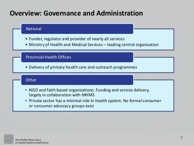 Solomon Islands health system review