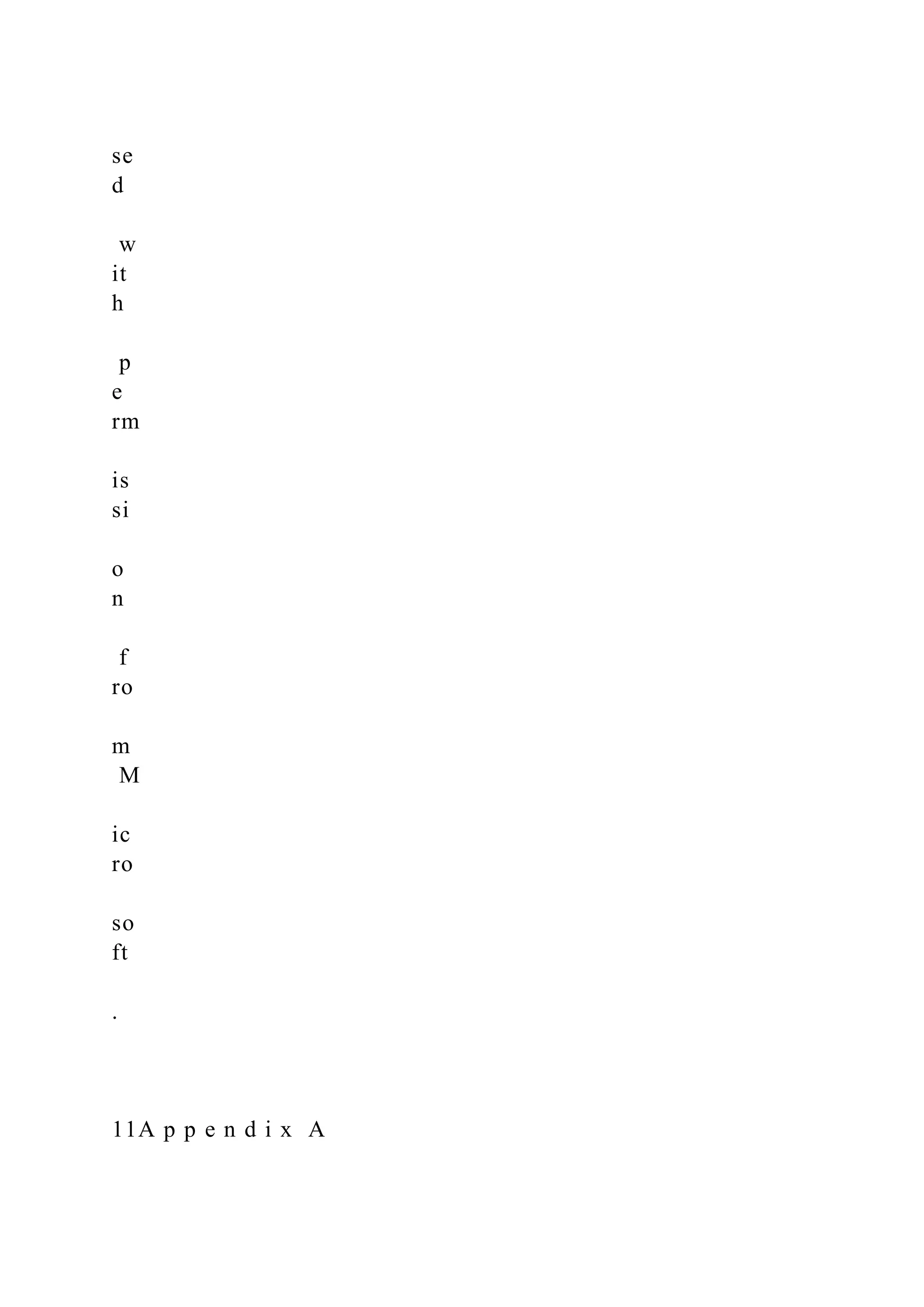 se
d
w
it
h
p
e
rm
is
si
o
n
f
ro
m
M
ic
ro
so
ft
.
11A p p e n d i x A
 