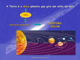 1 aprentação  universo