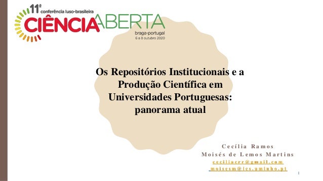 C e c í l i a R a m o s
M o i s é s d e L e m o s M a r t i n s
c e c i l i a c r r @ g m a i l . c o m
m o i s e s m @ i ...