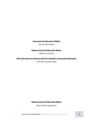 2EDUCACIÓN PRIMARIA *