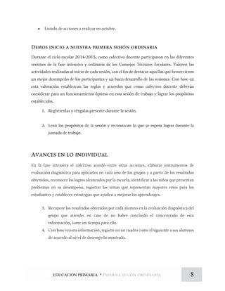 8EDUCACIÓN PRIMARIA *
