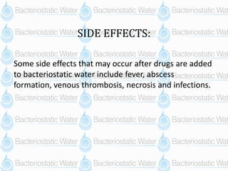 Aqueous solvents
