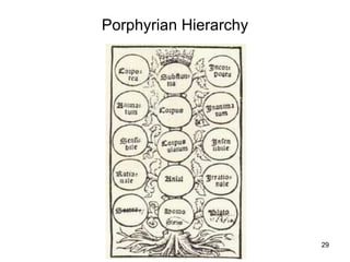 Porphyrian Hierarchy




                       29
 