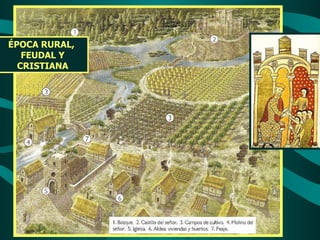 ÉPOCA RURAL, FEUDAL Y CRISTIANA