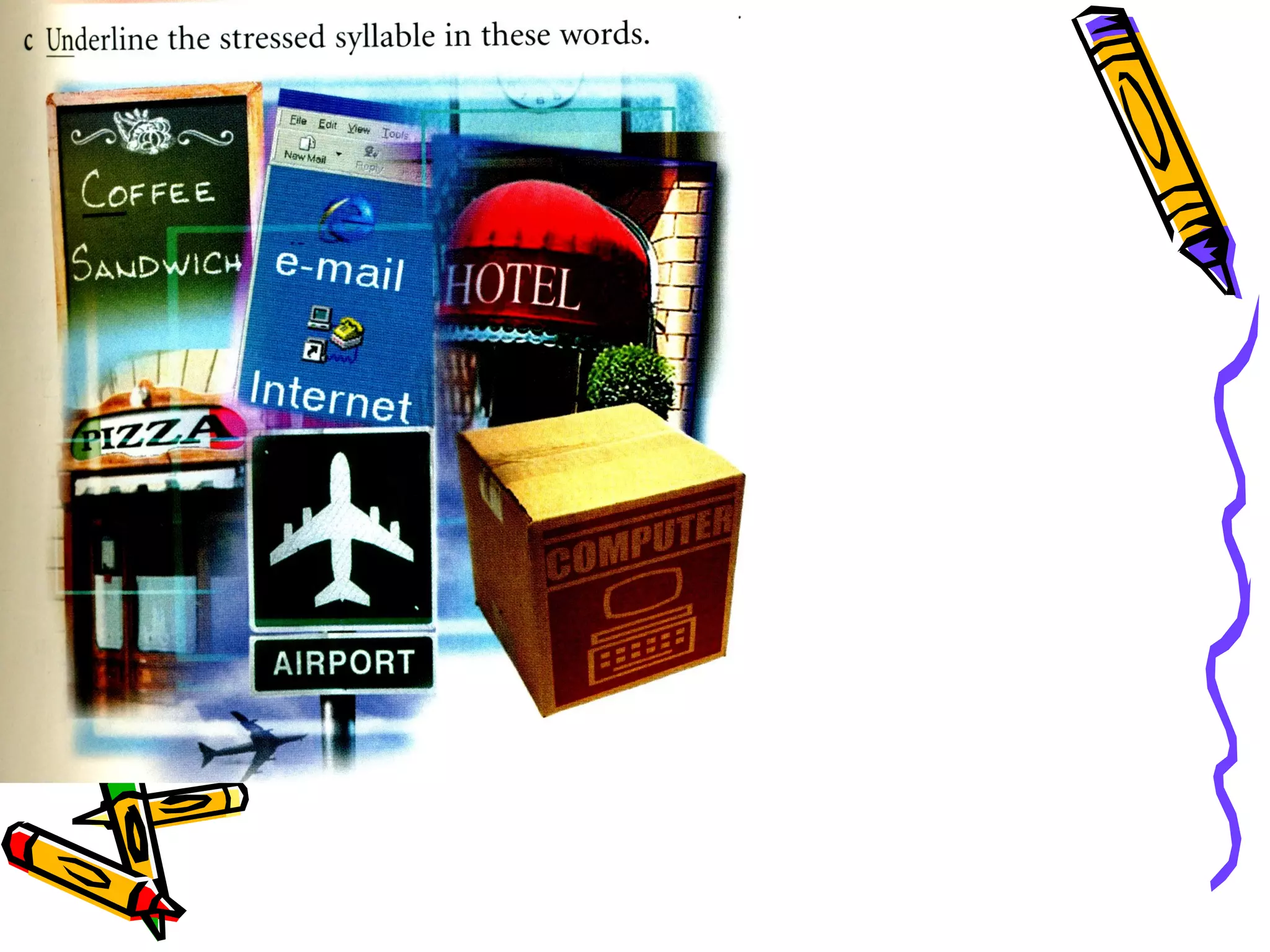 1 a (saying hello & grammar)