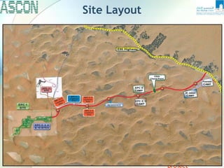 Site Layout
• Muster Point
• Pedestrian
Access
• Vehicles
Access
• First Aid
• Waste Bins
• Storage Area
• Welfare
Facilities
• Specific to be
discussed for
each specific
project
D2
 