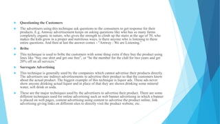 Advertising concepts , Importance and its Types | PPTX
