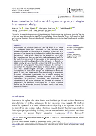 1_Assessment for inclusion_ rethinking contemporary strategies in assessment design.pdf