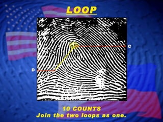 D C LOOP 10 COUNTS Join the two loops as one. 