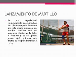 1.500 m.Fondo:5.000 m, masculino