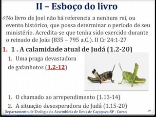 Departamento de Teologia da Assembleia de Deus de Caçapava-SP - Curso
 