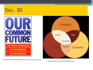 Déc. 80
http://upload.wikimedia.org/wikipedia/en/a/aa/Our_Common_Future_book_cover.gif
http://www.agri-esprit.com/uploads/images/diagramme.png
 