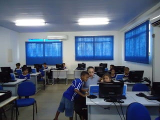 1ª aula com o Laptop UCA