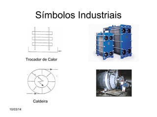 Símbolos Industriais

Trocador de Calor

Caldeira
10/03/14

 