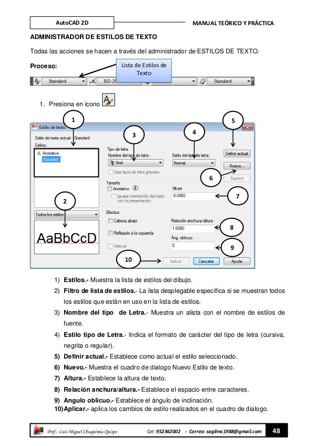 Como Poner En Negrita Un Texto En Autocad