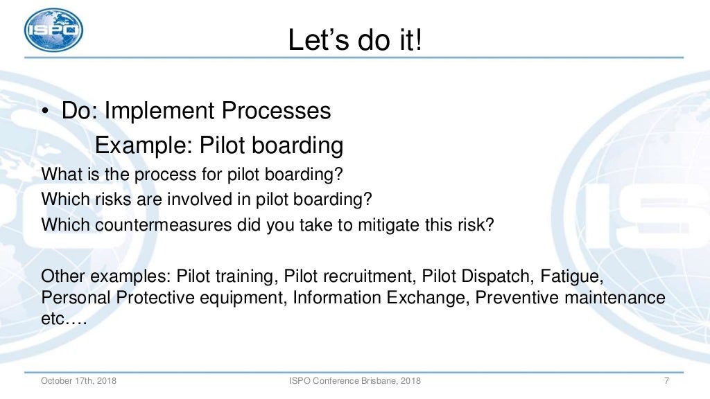 International Standard for maritime Pilot Organizations by Willem Bentinck