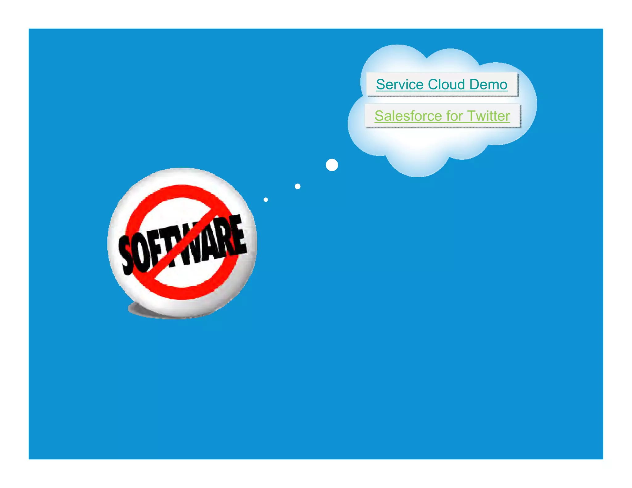 Service Cloud Demo Salesforce for Twitter 