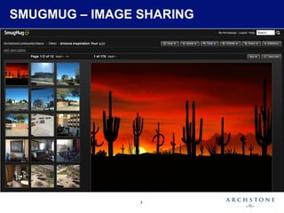 7
SMUGMUG – IMAGE SHARING
 
