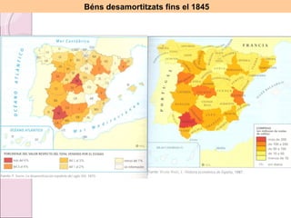 Béns desamortitzats fins el 1845 