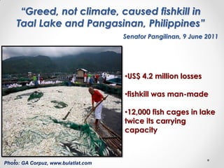 Fisheries sub-sector example