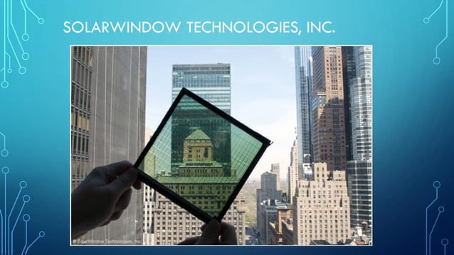 SolarWindow Technologies, Inc - Hunter M. White | PPT