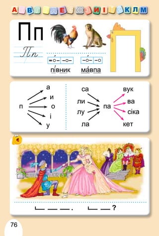 76
п вник мавпа
. ?
п о
и
а
у
і
па
са
ли
лу сіка
ва
ла
вук
кет
 