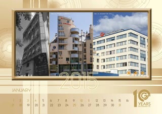 Офис – ул. „Люлин планина“ 9 – 2005-2008 Офис – ул. „Странджа“ 4 – 2008-2012 Офис – ул. „Бесарабия“ 108 – 2012-…
JANUARY
1 2 3 4 5 6 7 8 9 10 11 12 13 14 15 16
17 18 19 20 21 22 23 24 25 26 27 28 29 30 31
 