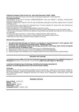 Nikhil Kumar resume | PDF