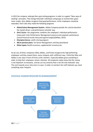 nike human resources management