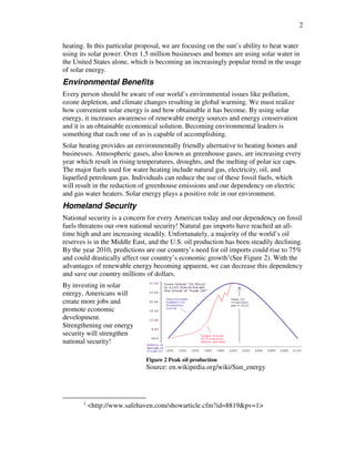 Sunpower Proposal SOLAR ENERGY PROPOSAL | PDF | Water Services | Home Utilities