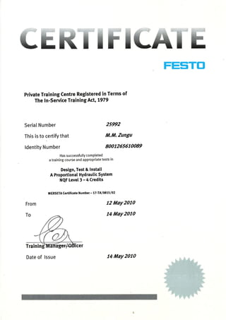 Proportional Hydraulic System Pdf