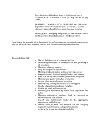 ALTAF CV | DOC