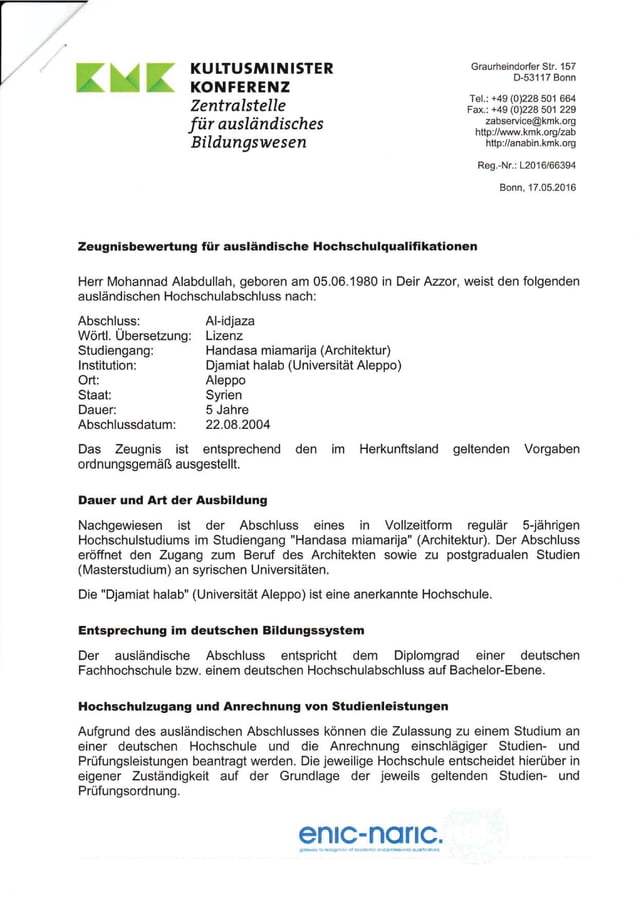 zeugnisbewertung