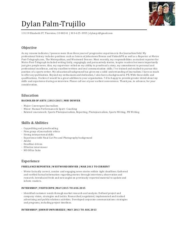dylan palm trujillo resume