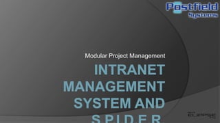 Modular Project Management
 