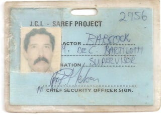 My J.C.I. Saref Project Card