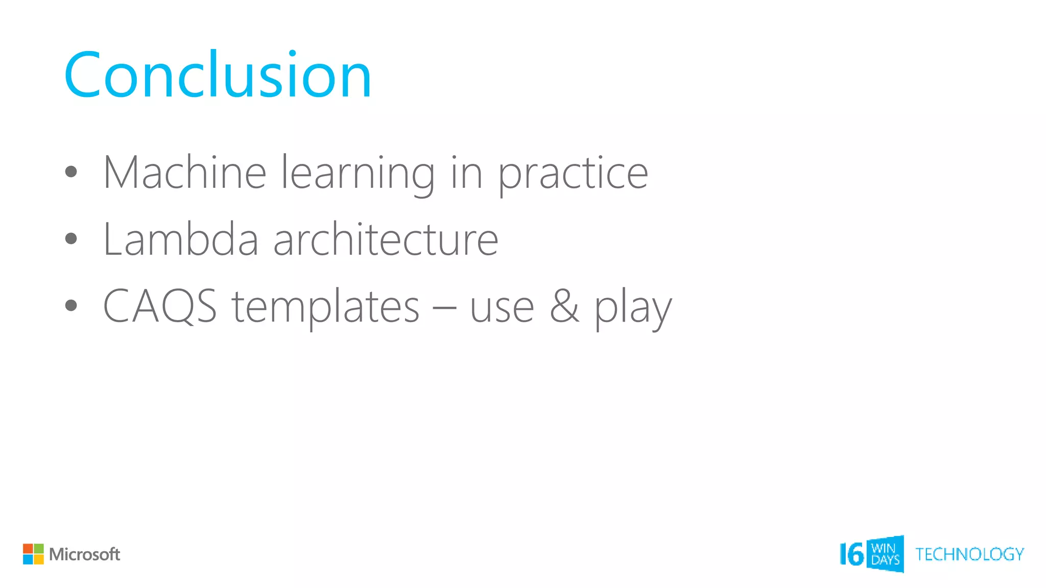 (WD16) Machine Learning u praksi | PPTX