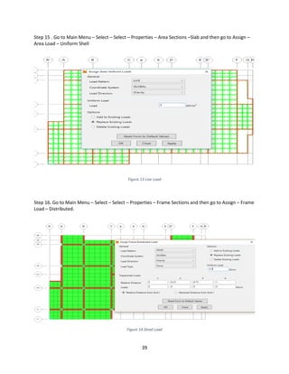 SAP 2000 PROJEKTI | PDF
